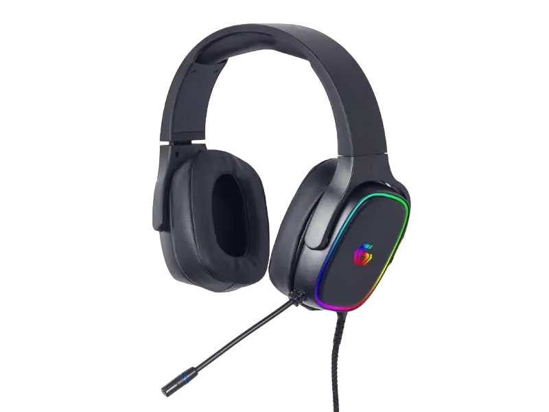Gembird Gaming Headset GMB GHS-SANPO-S3, 50mm driver, 20-20kHz, 32 Ohm, 105db, 370g., Virtual 7.1, RGB, 2,2
