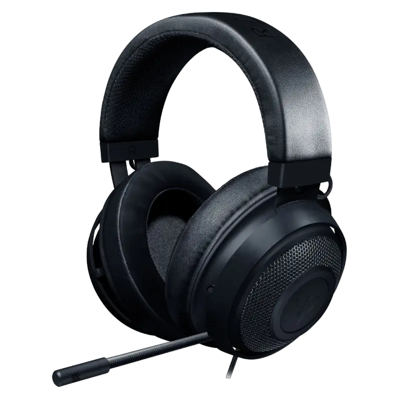 Gaming Headset Razer Kraken, 50mm drivers, 12-28kHz, 32 Ohm, 109db, 322g, 1.3m, Retractable cardioid