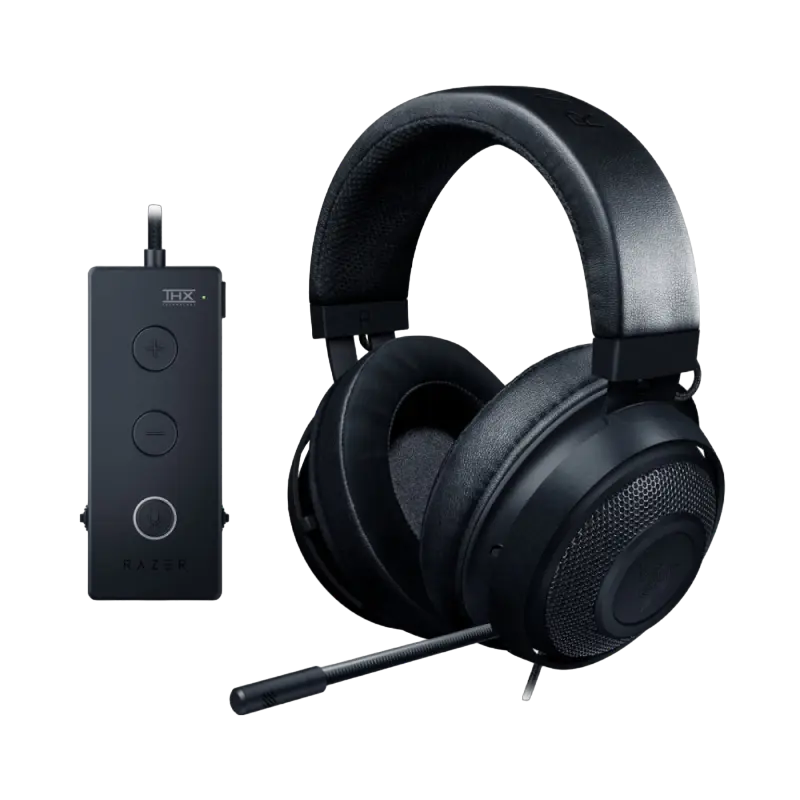 Gaming Headset Razer Kraken TE, 50mm drivers, Neodymium magnets, 12-28kHz, 32 Ohm, 118db, 322g, In-l