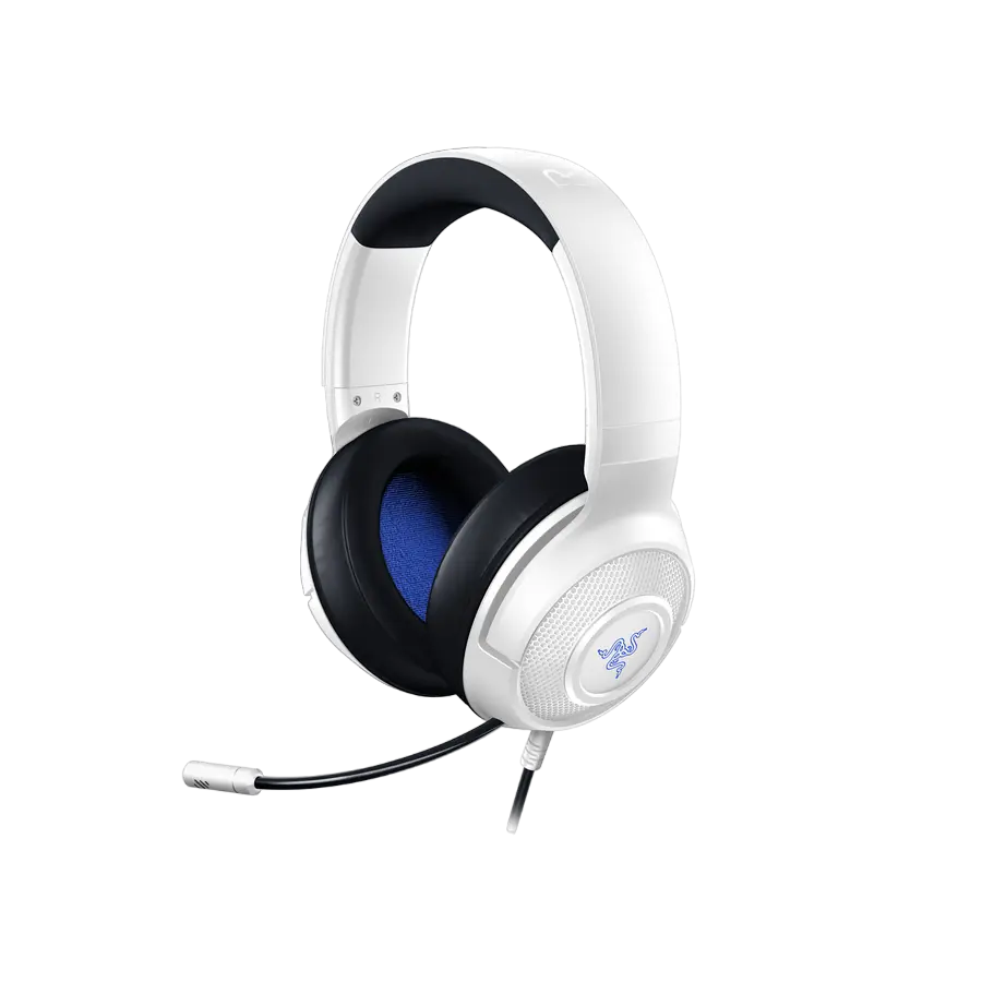 Gaming Headset Razer Kraken X for PlayStation, 40mm, 12-28kHz, 32 Ohm, 109db, 250g, On-earcup contro