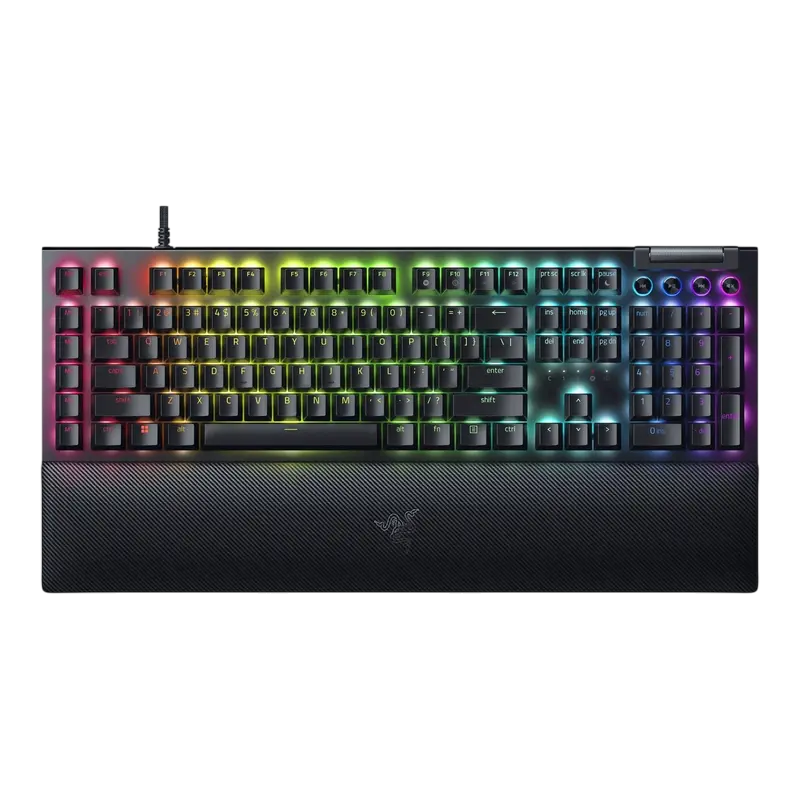 Gaming Keyboard Razer BlackWidow V4 Mechanical Gaming Keyboard US Layout with Razer Chroma RGB Green