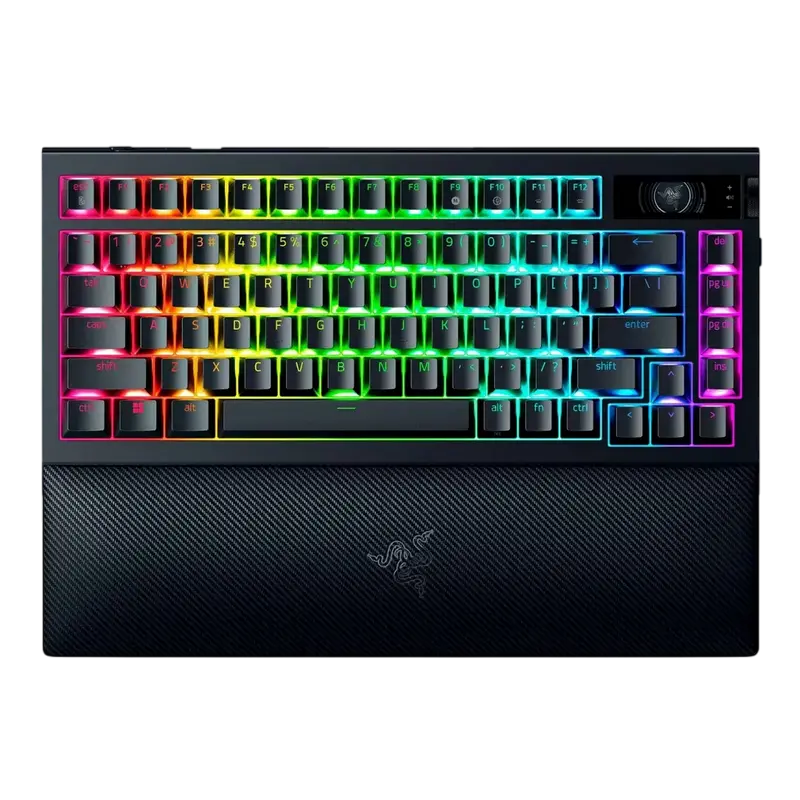 Gaming Keyboard Razer BlackWidow V4 Pro 75% Hot-Swappable US Layout Black