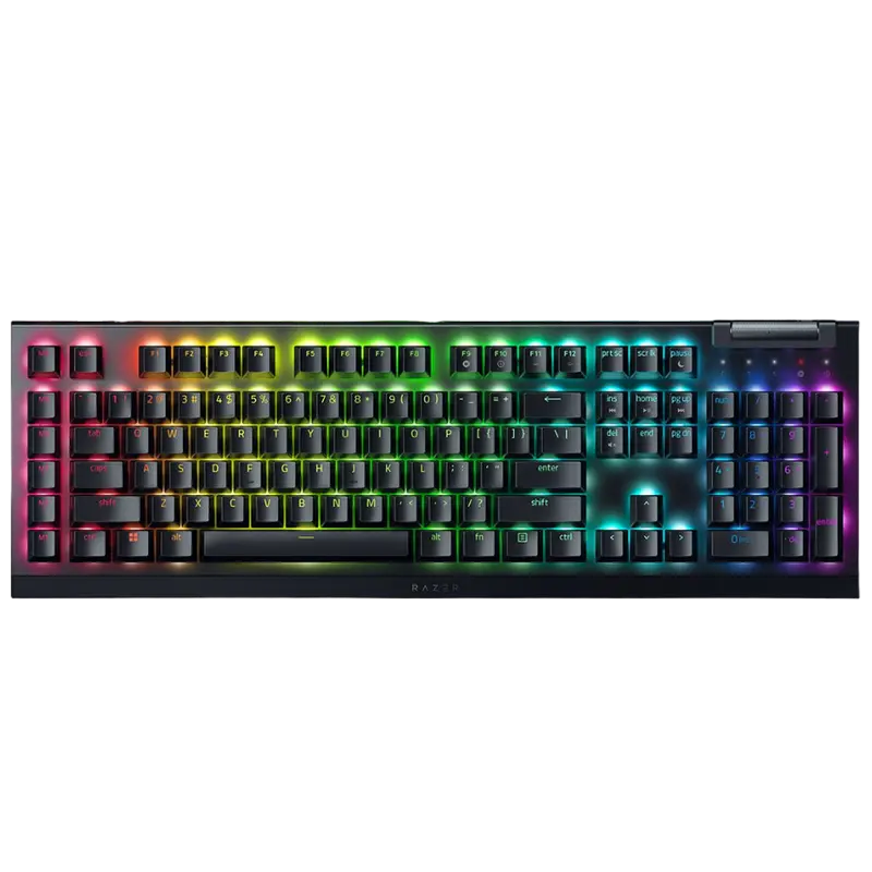 Gaming Keyboard Razer BlackWidow V4 X, Mechanical, Clicky SW, Aluminum, Macro, Digital Wheel, 6 Gami