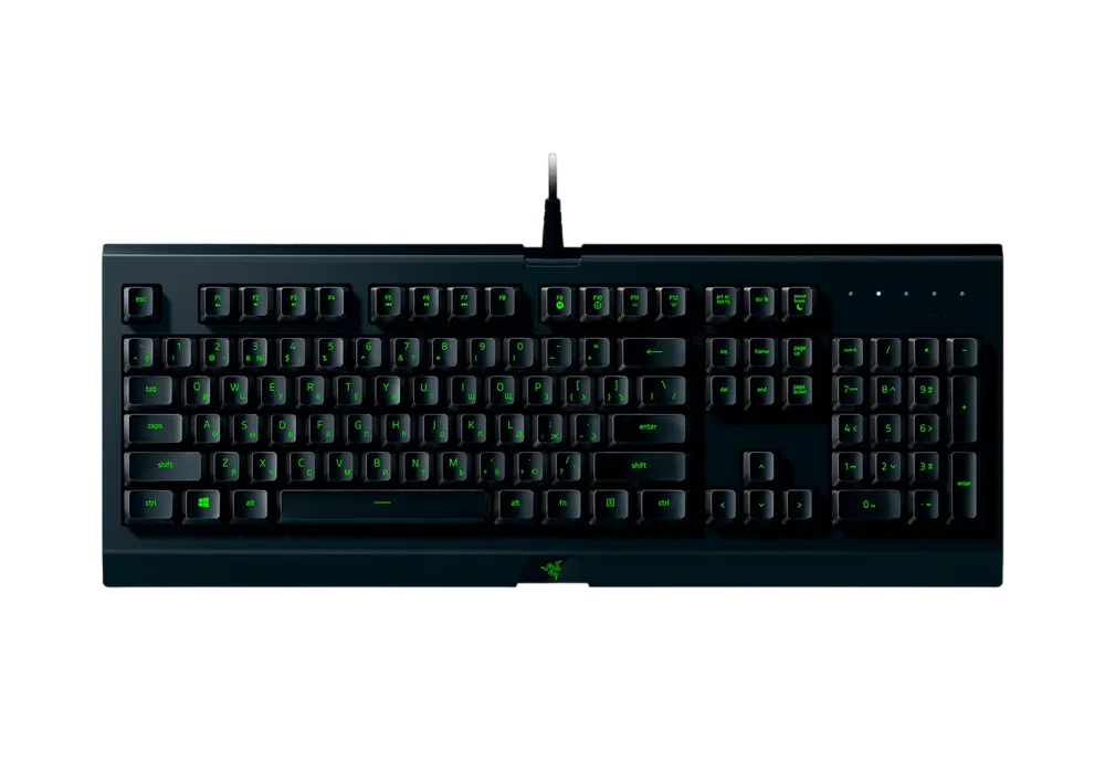 Gaming Keyboard Razer Cynosa Lite, Membrane, Spill-Resistant, Macro, 10 key rollover, Gaming Mode, R