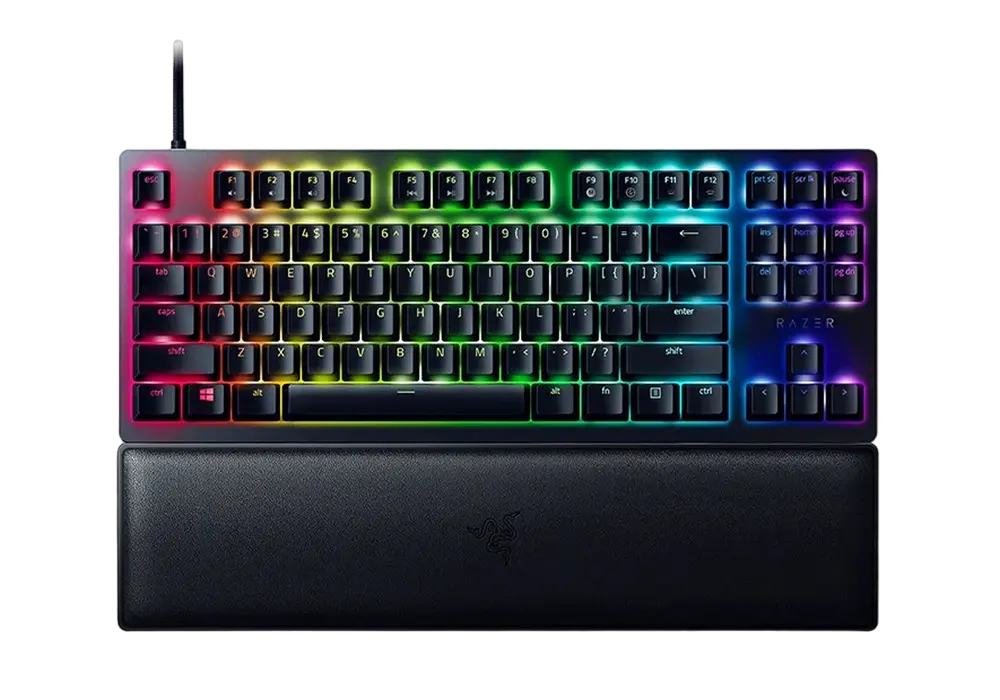 Gaming Keyboard Razer Huntsman V2, Mechanical, Optical Linear SW, Aluminum top, Macro, Media Cantro