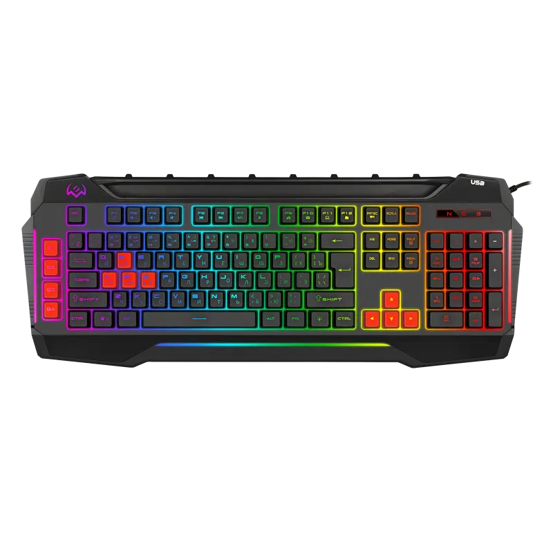 Gaming Keyboard SVEN KB-G8800, Fn keys, G Keys, Programmable, Built-in memory, Win Lock, Anti-ghosti