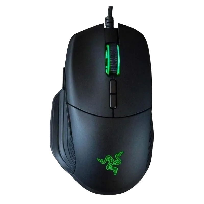 Gaming Mouse Razer Basilisk, 16к dpi, 8 buttons, 50G, 450IPS, 111g, Mech.SW, Silent, RGB, 2.1m, USB