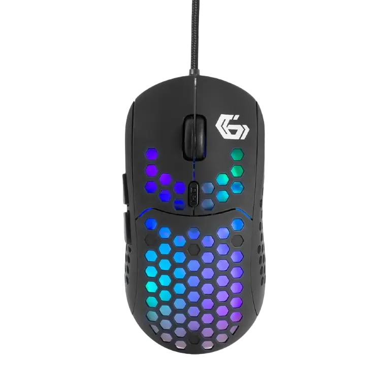 Gembird Gaming Mouse GMB RAGNAR-RX400, 800-7200 dpi, 6 buttons, 20G, Backlight, 103g, 1.8m