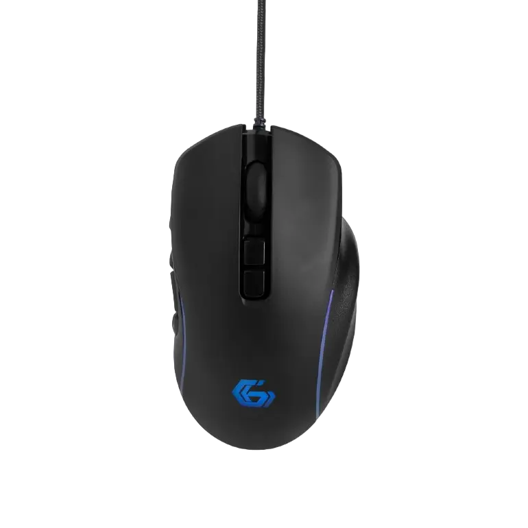 Gembird Gaming Mouse GMB RAGNAR-RX500, 1000-7200 dpi, 10 buttons, 20G, Backlight, Programmable, 145g, 1.8m