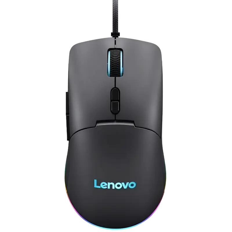 Gaming Mouse Lenovo Legion M210, up to 8000 DPI, 300 IPS, 35G, 1000Hz, 7 buttons, Sensor PAW3333, 105g, RGB, 1.8m, USB