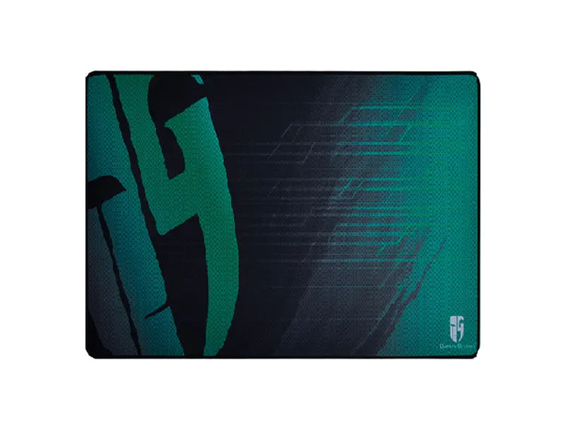 Gaming Mouse Pad Deepcool, 295 x 250 x 3mm, Cloth/Rubber, Anti-fray stitching, Black/Green