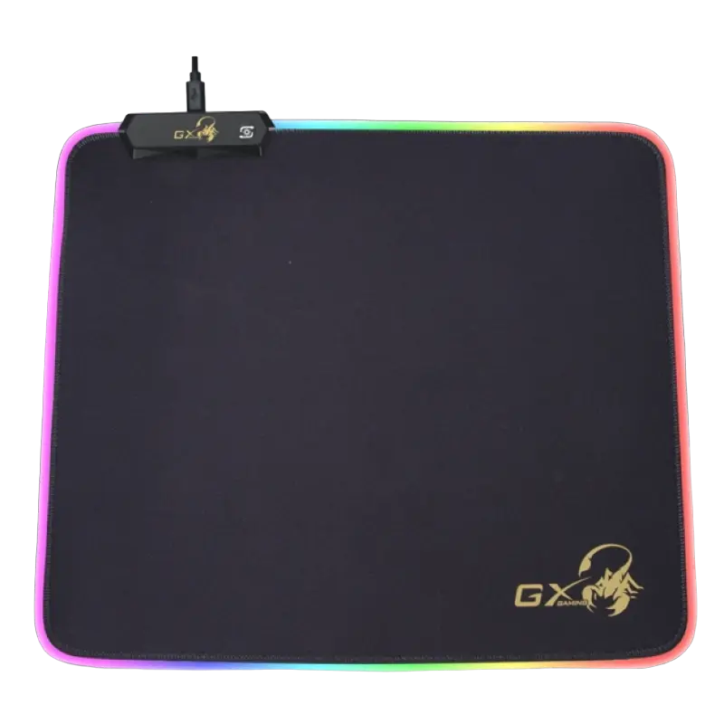 Gaming Mouse Pad Genius GX-Pad 300S, 320 x 270 x 3mm,10 effects, RGB, USB