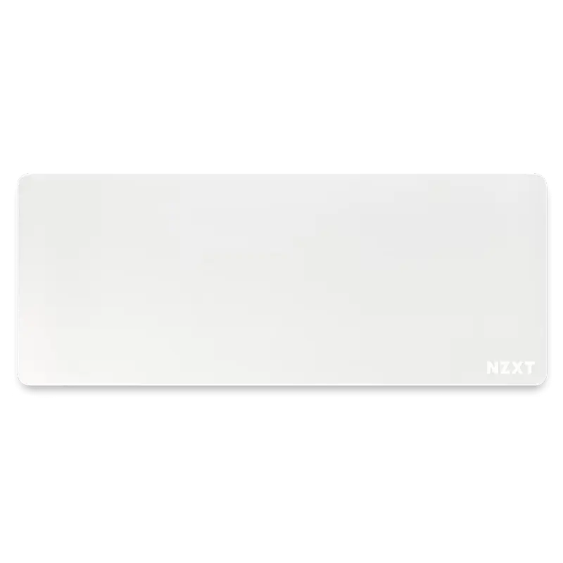 Gaming Mouse Pad NZXT MXP700, 720 x 300 x 3mm, Stain resistant coating, Low-friction surface, White