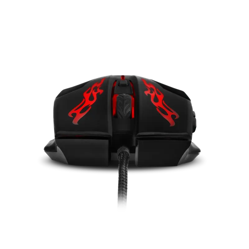 Mouse gaming SVEN RX-G720, cu fir, 3200 DPI, 6 butoane, iluminare RGB, Negru, vedere alternativă