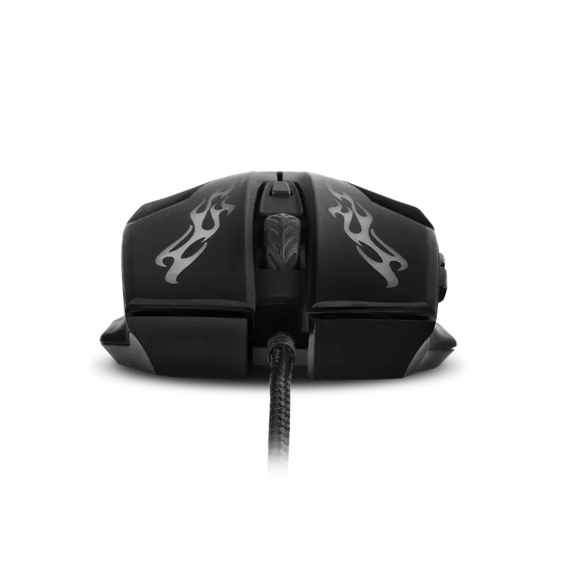 Mouse gaming SVEN RX-G720, cu fir, 3200 DPI, 6 butoane, iluminare RGB, Negru, imagine suplimentară 9