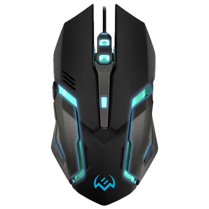 Gaming Mouse SVEN RX-G740, 800-2400 dpi, 6 buttons, 148g., Ambidextrous, Silent, Soft Touch, Backlig
