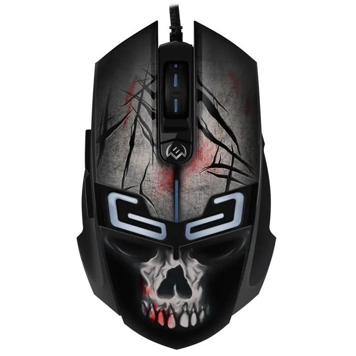 Gaming Mouse SVEN RX-G805, 500-8000 dpi, 6 buttons, 149g., Ambidextrous, Programmable, RGB, 1.8m, US