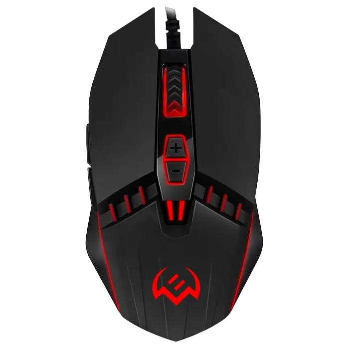Gaming Mouse SVEN RX-G810, 800-4000 dpi, 7 buttons, 145g., Ambidextrous, Programmable, Backlight, 1.