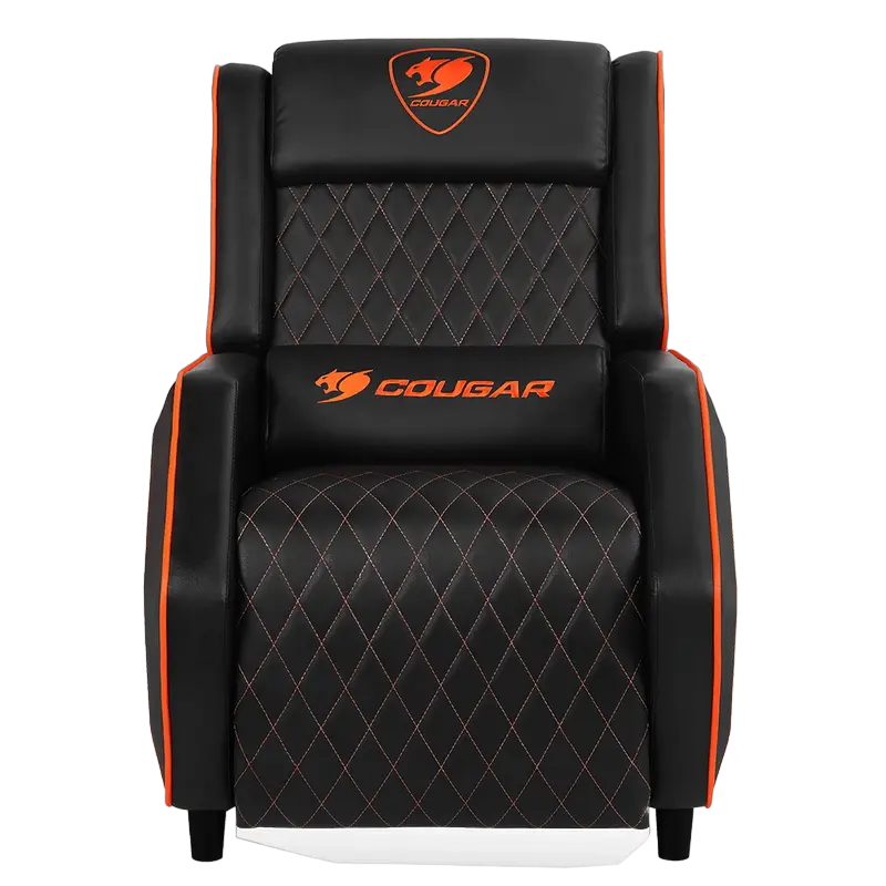 Gaming Sofa Cougar Ranger Black/Orange, User max load up to 160kg / height 145-190cm