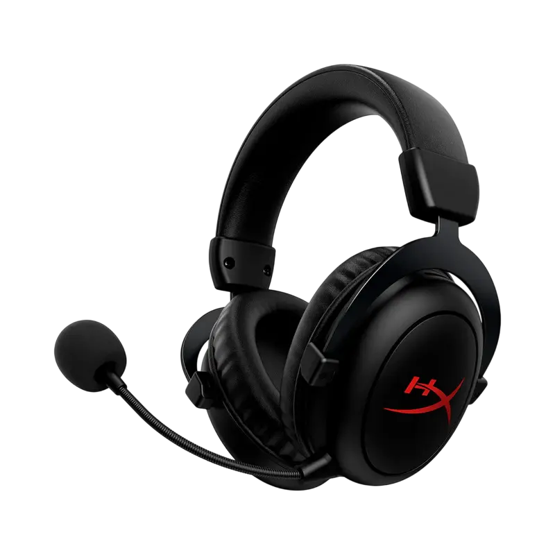 Gaming Wireless Headset HyperX Cloud II Core, 53mm driver, 10-21kHz, 60 Ohm, 100db, 282g, 80h, DTS