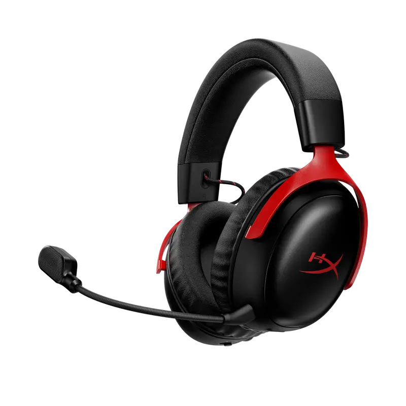 Gaming Wireless Headset HyperX Cloud III S, 53mm driver, 20-20k Hz, 64 Ohm, 112db, 346g, 120h, DTS,O