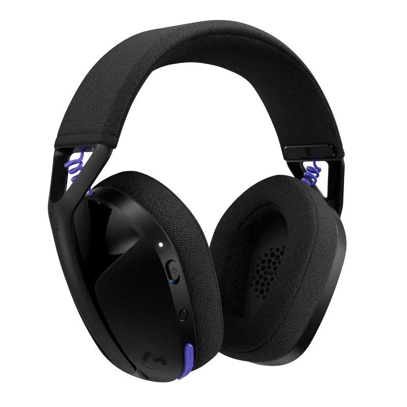 Casti gaming wireless Logitech G321 Lightspeed Negru, vedere alternativă