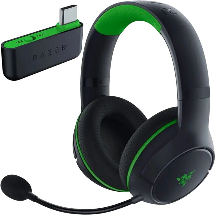 Gaming Wireless Headset Razer Kaira HyperSpeed Wireless Multi-Platform Xbox Licensed Black