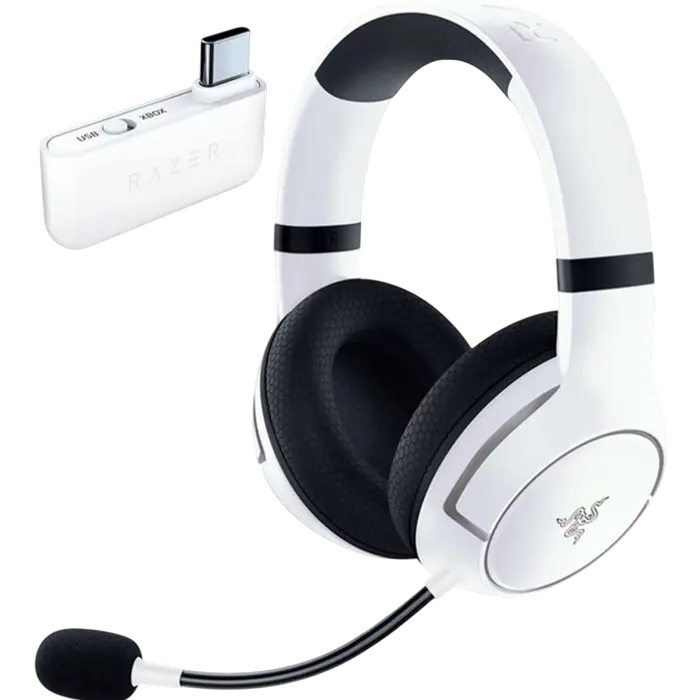 Gaming Wireless Headset Razer Kaira HyperSpeed Wireless Multi-Platform Xbox Licensed White