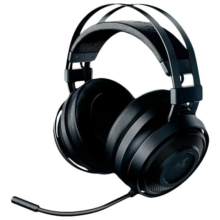 Razer Gaming Wireless Headset Nari Essential, 40mm drivers, Neodymium magnets, 20-20kHz, 32 Ohm, 107db, 16