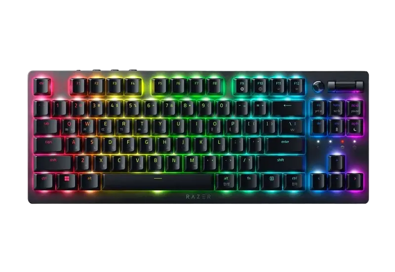 Gaming Wireless Keyboard Razer DeathStalker V2 Pro, Mechanical, Tenkeyless, Opt.Linear SW, Low-Profi