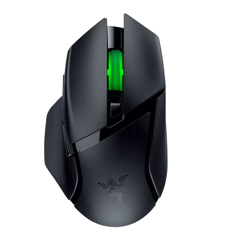 Gaming Wireless Mouse Razer Basilisk V3 X HyperSpeed, 18к dpi, 7 buttons, 40G, 450IPS, 110g, Mech. S