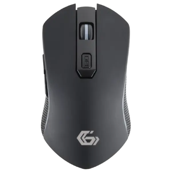 Gembird Gaming Wireless Mouse GMB MUSGW-6BL-01, 1600-3200 dpi, 6 buttons, RGB, 400mAh, Black