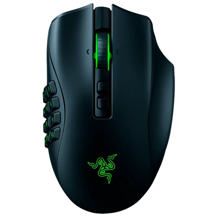 Gaming Wireless Mouse Razer Naga Pro, 20k dpi, 20 buttons, 50G, 650IPS, Opt.SW, 117g, On-Board Memor