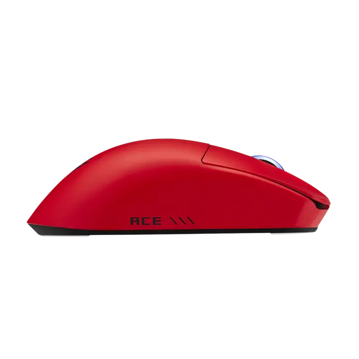 Mouse gaming wireless ASUS ROG Harpe II Ace, 42000 DPI, 8000 Hz, 48g, Rosu, detaliu interfață