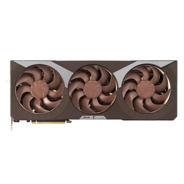 ASUS GeForce RTX 5080 Noctua OC Edition, vedere laterală