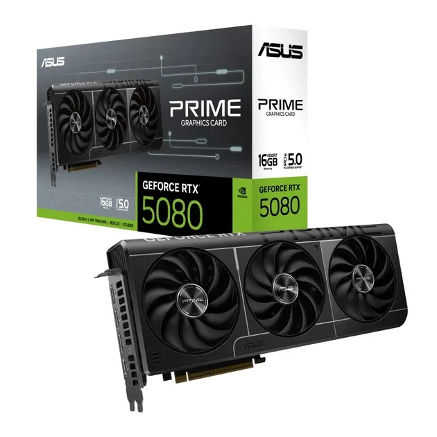 ASUS GeForce RTX 5080 PRIME 16GB GDDR7 (PRIME-RTX5080-16G)