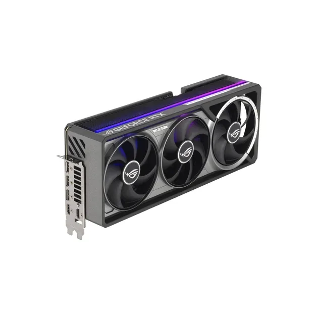 ASUS GeForce RTX5080 16GB ROG ASTRAL OC, vedere laterală