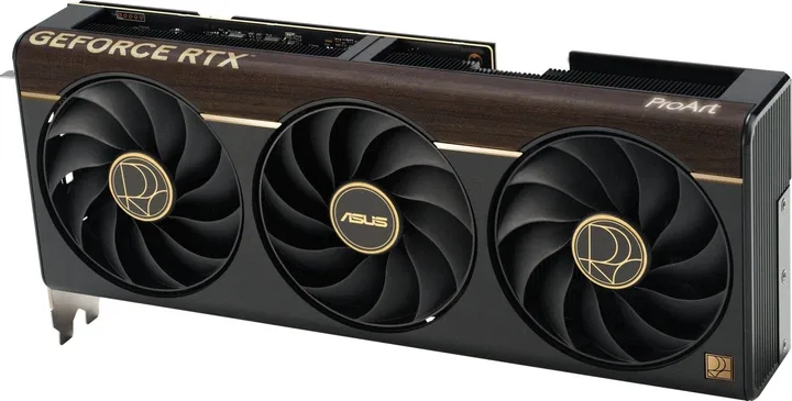 Asus GF RTX 5080 16GB GDDR7 ProArt OC (PROART-RTX5080-O16G), vedere laterală