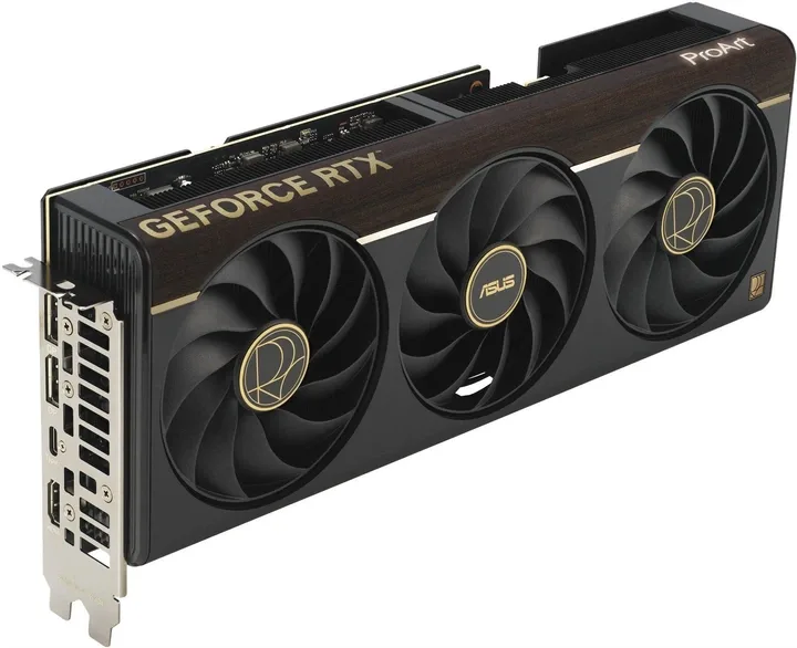 ASUS GF RTX 5080 16GB GDDR7 ProArt OC (PROART-RTX5080-O16G), vedere laterală