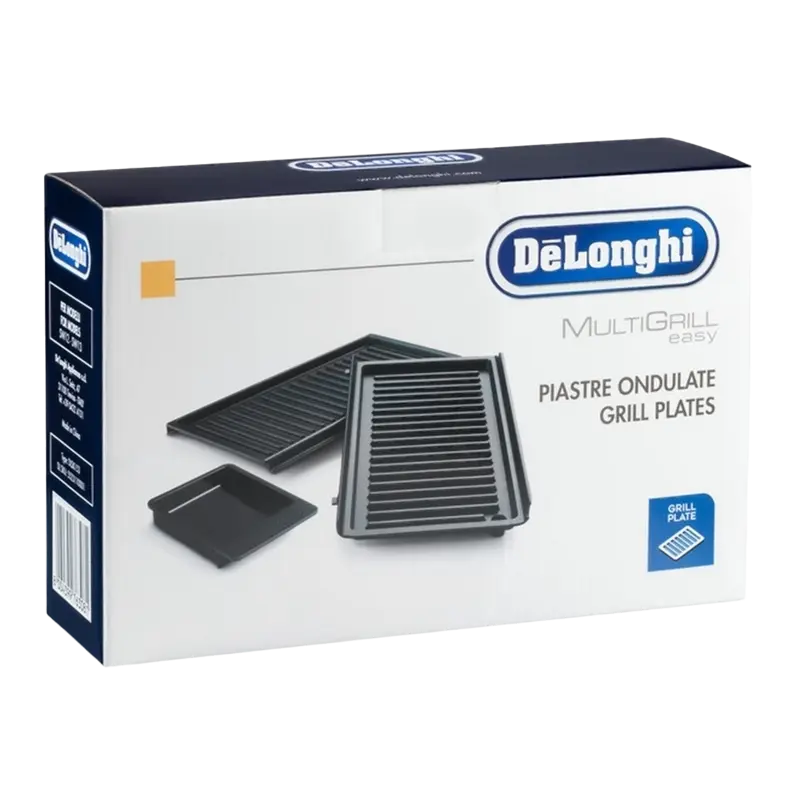 Set placi gratar DeLonghi DLSK 153, 2 placi grill plus tava, vedere alternativă