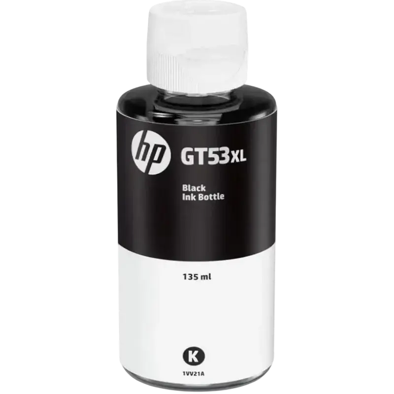 Ink Bottle HP GT53XL 135 ml Black, for Smart Tank
