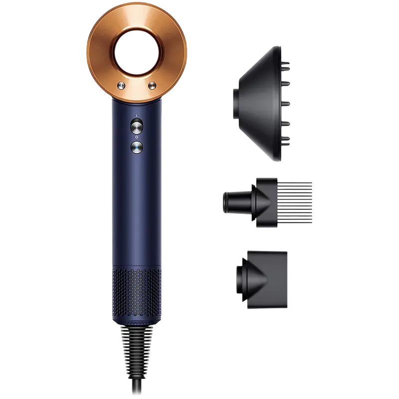 Uscator de par Dyson Supersonic HD07 Prussian Blue/Rich Copper