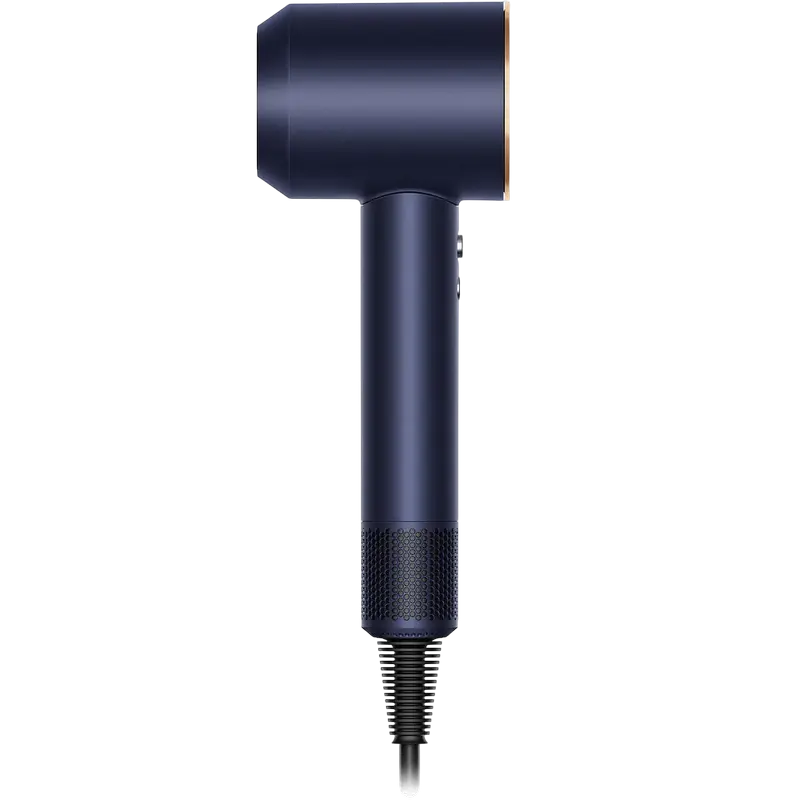 Uscator de par Dyson Supersonic HD07 Prussian Blue/Rich Copper, vedere laterală