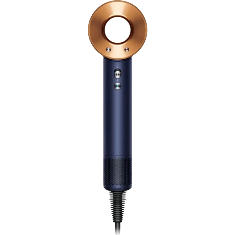 Uscator de par Dyson Supersonic HD07 Prussian Blue/Rich Copper, detaliu interfață