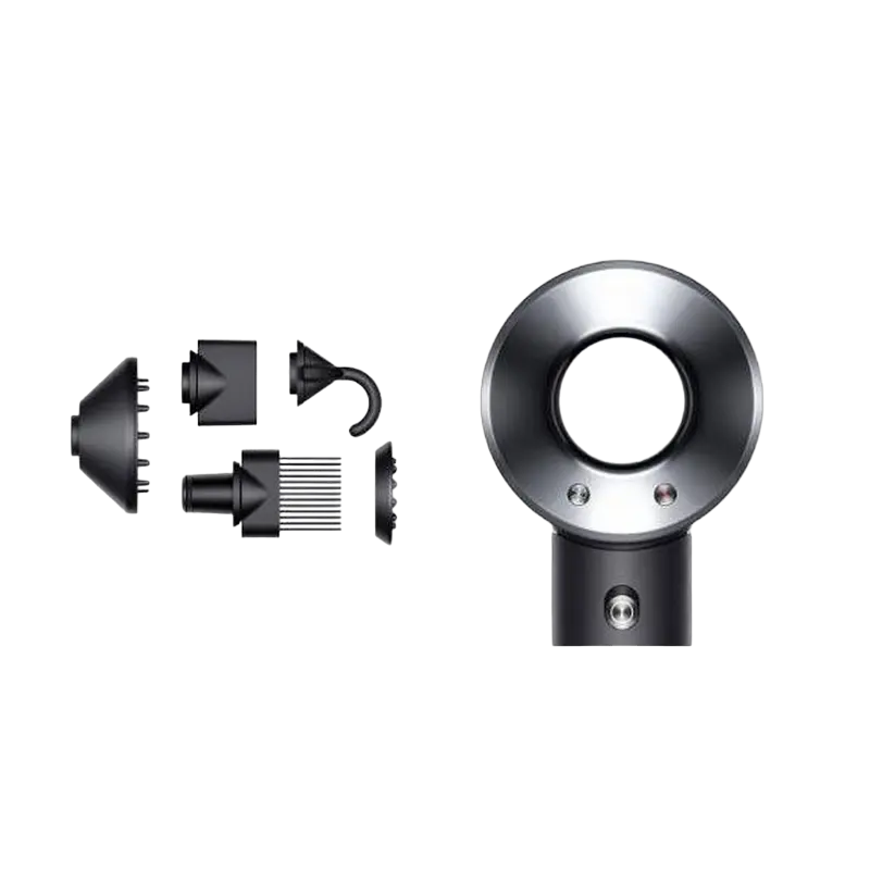 Uscator de par Dyson HD07 Supersonic Black/Nickel, vedere alternativă