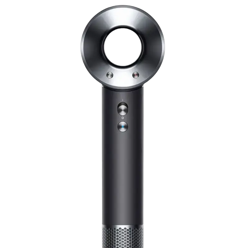 Uscator de par Dyson HD07 Supersonic Black/Nickel, vedere posterioară