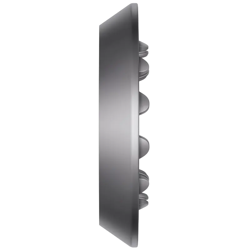Uscator de par Dyson HD11 Nickel/Silver, vedere posterioară