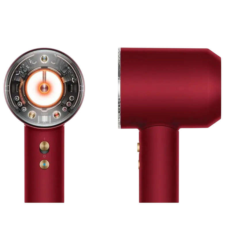 Uscator de par Dyson HD16 Red Velvet/Gold, vedere alternativă