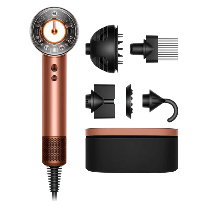 Uscator de par Dyson HD16 Supersonic Nural Amber Silk/Pink Champagne