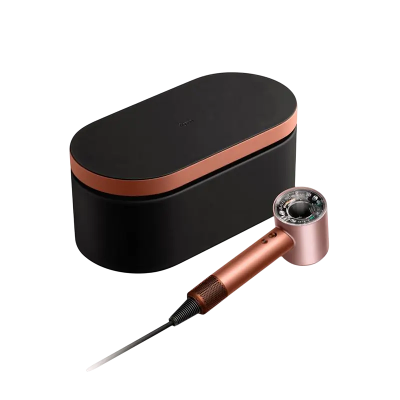 Uscator de par Dyson HD16 Supersonic Nural Amber Silk/Pink Champagne, vedere alternativă